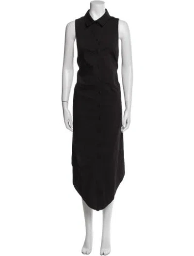 Pre-owned Finley Long Dress In Blue