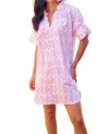 Finley Mended Crosby Dress In Pink/orge In Pink