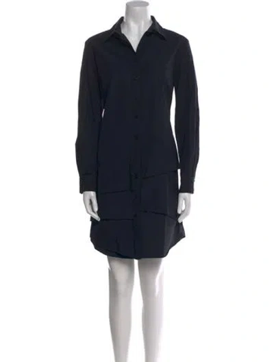 Pre-owned Finley Mini Dress In Black