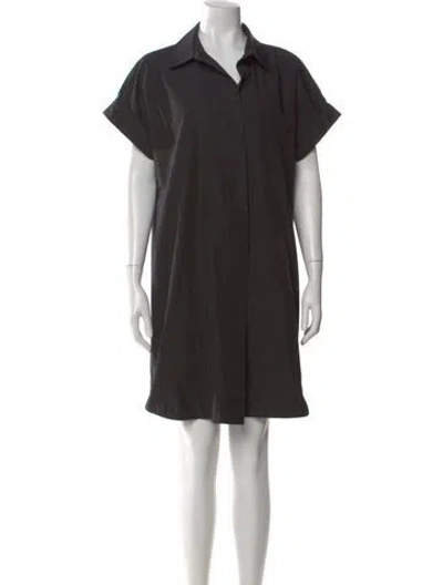 Pre-owned Finley Mini Dress In Black