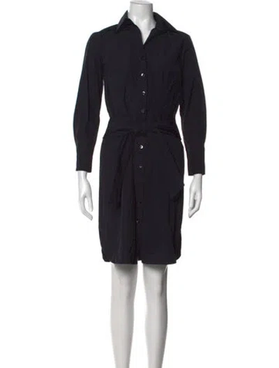 Pre-owned Finley Mini Dress In Black