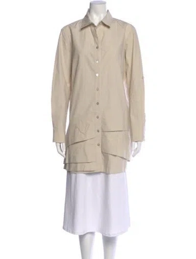 Pre-owned Finley Mini Dress In Neutral