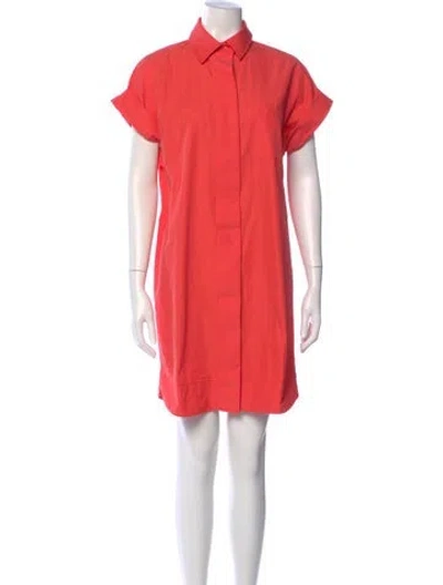 Pre-owned Finley Mini Dress In Orange