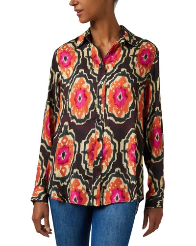 FINLEY FINLEY MONICA MEDALLION PRINT BLOUSE