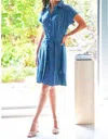 Finley Short Chantal Dress In Small Splash Dot