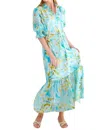 FINLEY SIENNA DRESS IN SEAWEED