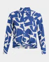 Finley Sloane Abstract-print Shirt In Multi