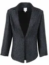 Finley Tweed Baxter Jacket In Navy/black In Blue