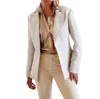Finley Tweed Baxter Jacket In White In White