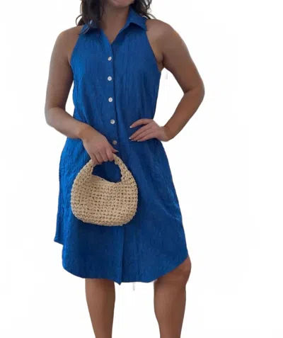 Finley Women's Swing Dress Jacquard In Blue