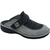 Finn Comfort Antholz Wool Clog In Anthracite