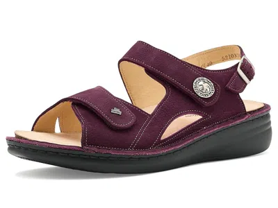 Finn Comfort Barbuda In Burgundy
