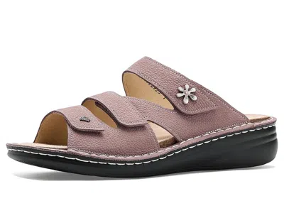 Finn Comfort Grenada Rose Streetnubuk In Pink