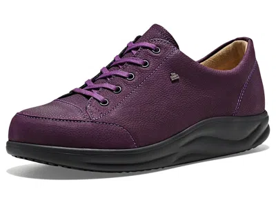 Finn Comfort Ikebukuro Women's Lace Up Casual Shoes Violett Streetnubuk: Uk 6 (us Women's 8.5) Medium, Leather/su In Purple