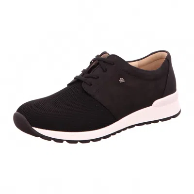 Finn Comfort Men's Paisley Shoes In Schwarz (black) In Multi
