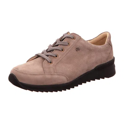 Pre-owned Finn Comfort Pordenone Women's Comfort Sneakers - Stylish Grey In Gray