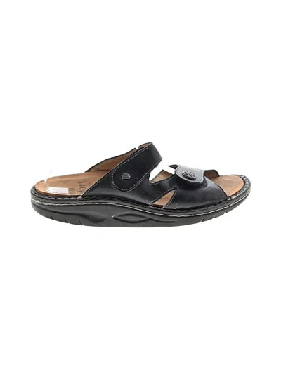 Pre-owned Finn Comfort Sandals In Black