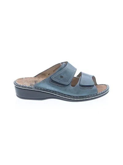 Pre-owned Finn Comfort Sandals In Gray