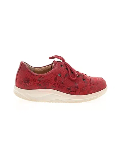 Pre-owned Finn Comfort Sneakers In Red