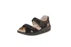 Finn Comfort Unisex Samara-s Sandals In Schwarz (black) In Multi