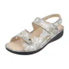 Finn Comfort Women's Barbuda Sandal In Argento Iris In Gray