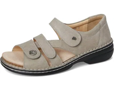 Finn Comfort Women's Biella-s Sandal In Taupe Twiga In Gray