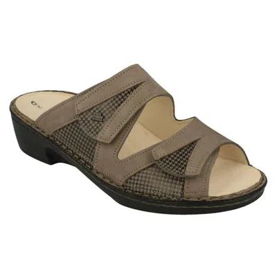 Finn Comfort Women's Campione Sandals In Taupe In Grey