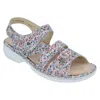 FINN COMFORT WOMEN'S GOMERA-S SANDAL IN BRAID MULTI