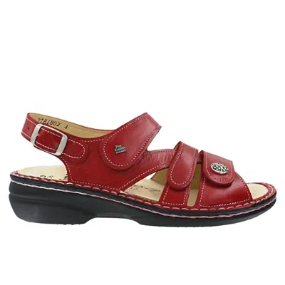 Finn Comfort Women's Gomera-s Sandals In Red Light