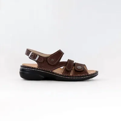 Finn Comfort Women's Gomera Sandal In Kastanie Plavajo In Multi