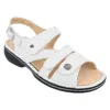 Finn Comfort Women's Gomera Sandal In Lotus Weiss In Multi