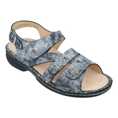 Finn Comfort Women's Gomera Sandal In Marine Isotta In Multi