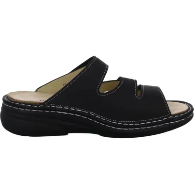 Finn Comfort Women's Grenada Sandal In Black Sirio Ss22