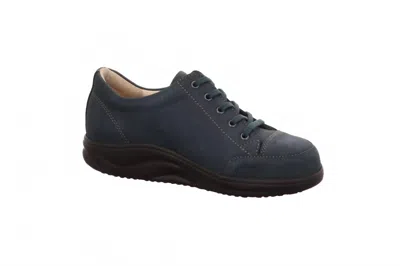 Finn Comfort Women's Ikebukuro Shoes In Petrol In Blue