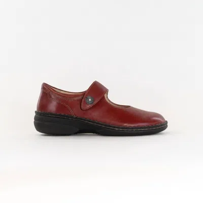 Finn Comfort Women Laval Flats Shoe In Campari In Pink