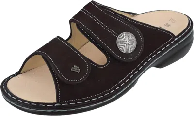 Finn Comfort Women Sansibar-s Open Toe Sandals In Black Astor Ss25