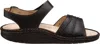 Finn Comfort Women's Sausalito Sandal In Schwarz Arabesque In Multi
