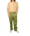 Finney Boyfriend Silk Shirt In Marigold Dalmation In Multi