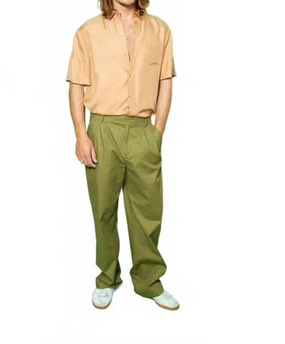 Finney Boyfriend Silk Shirt In Marigold Dalmation In Multi