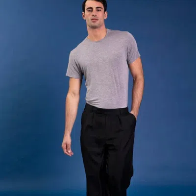 Finney Salinas Silk Trouser Black In Multi