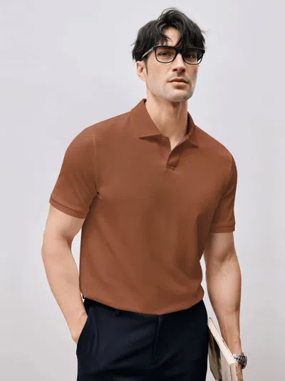 Fioboc Breezeluxe Breathable Piqué Cotton Short Sleeve Polo