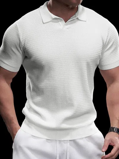 Fioboc Flexknit Active Knitted Buttonless Polo