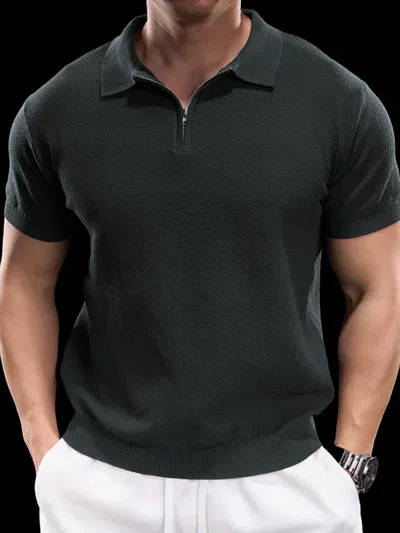 Fioboc Flexknit Active Knitted Zip Polo