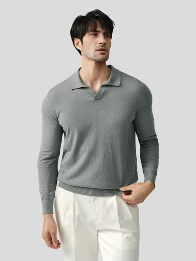 Fioboc Gentleknit Polo Sweater