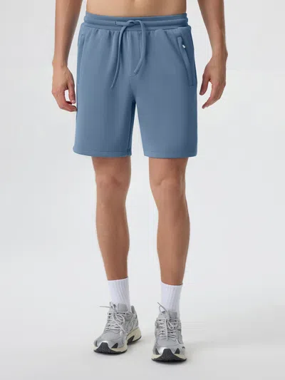Fioboc Modal Blend Casual Short 7" In Blue