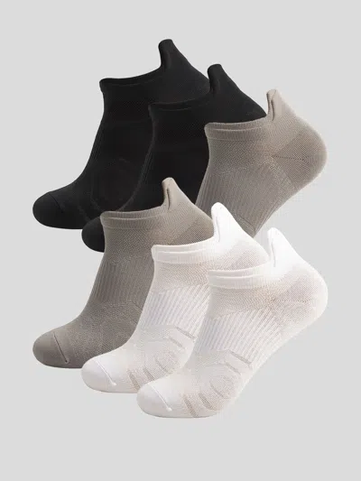 Fioboc Multicolor Performance Tab Socks 6-pack