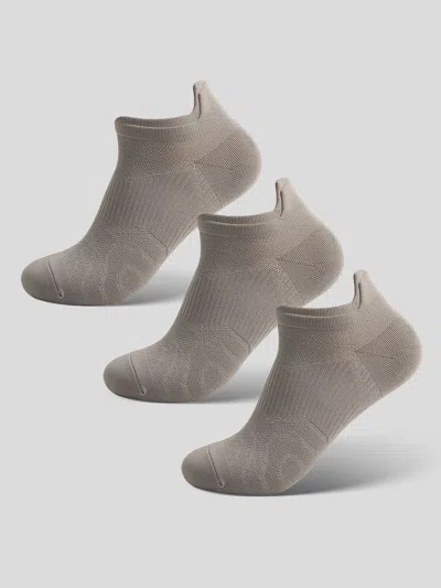 Fioboc Performance Tab Socks 3-pack In Gray