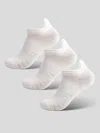 Fioboc Performance Tab Socks 3-pack In White