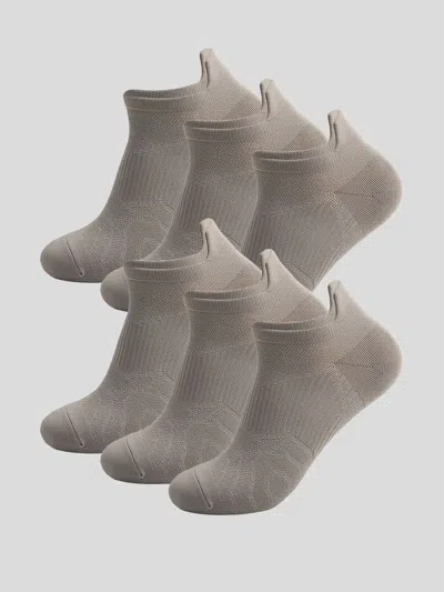 Fioboc Performance Tab Socks 6-pack In Gray