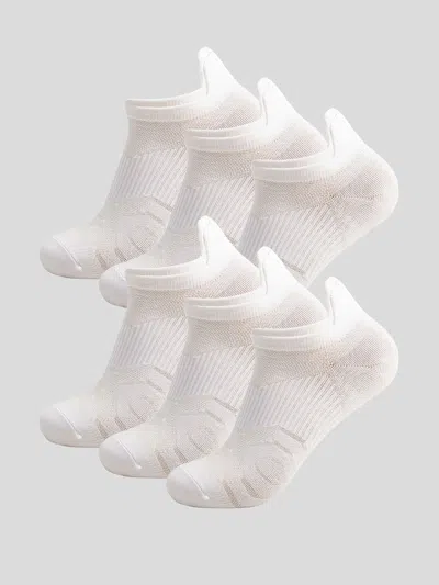 Fioboc Performance Tab Socks 6-pack In White